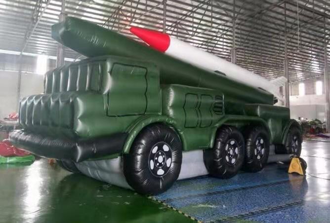 广州充气导弹发射车